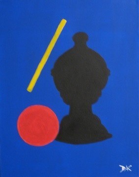 Matisse Vase, painting by Dean Carnegie