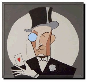 Cardini, painting by Dean Carnegie