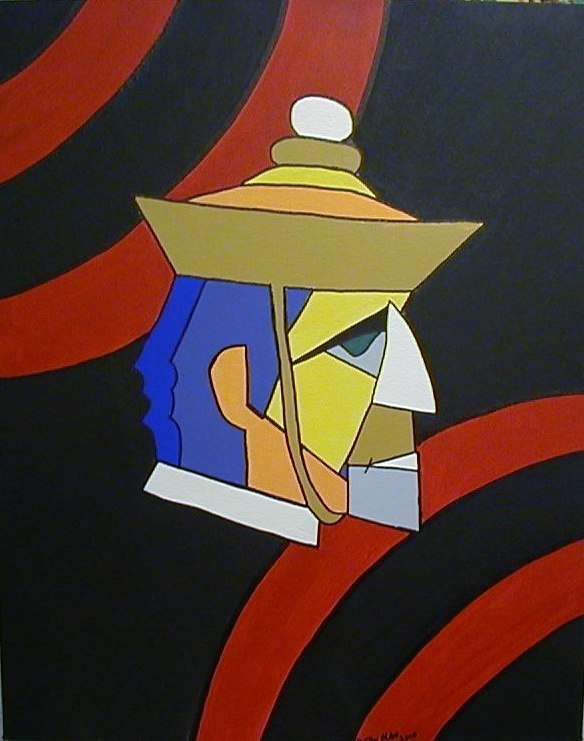Marco the Magi, painting by Dean Carnegie