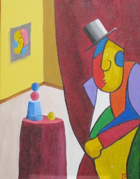 Abstract, painting by Dean Carnegie